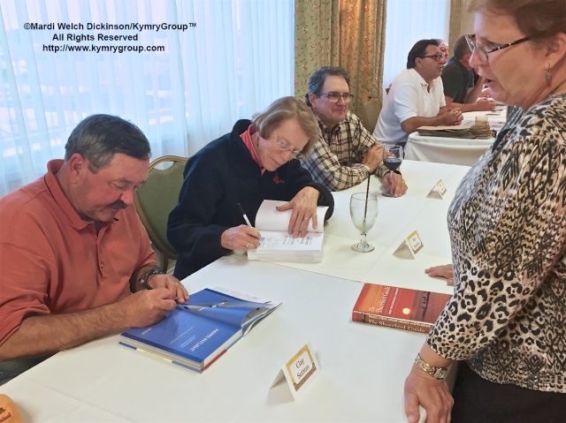 L. to R. Clay and Pat Sutton, at the Cape May Fall Festival 2015 Book Signing Event, Grand Hotel, Cape May NJ. ©Mardi Welch Dickinson /KymryGroup. All Rights Reserved.